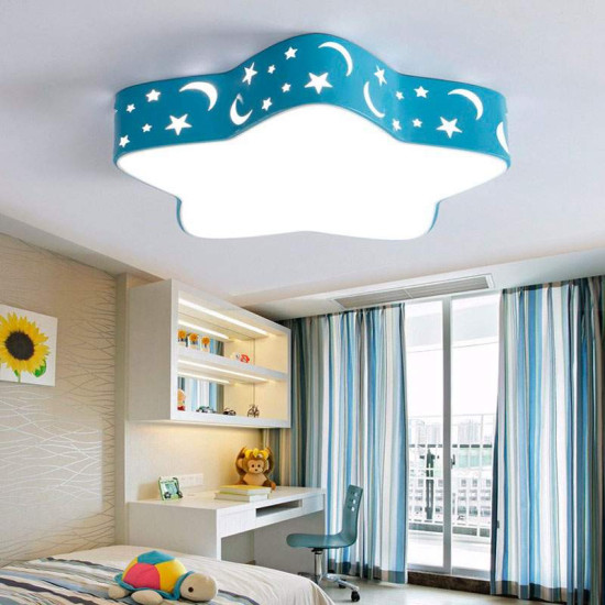 Plafón LED superficie Redondo 24W Niquel