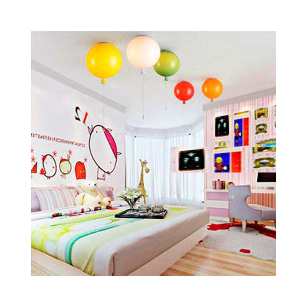 Plafón LED 32W Infantil Luna - Estrella Azul