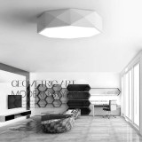 Plafón LED con diseño Hexagono 24W