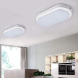 Plafón LED  Ovalado 18W EXTERIORES IP54