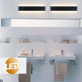 Aplique Pared LED 8W-18W-24W ACERO-NEGRO