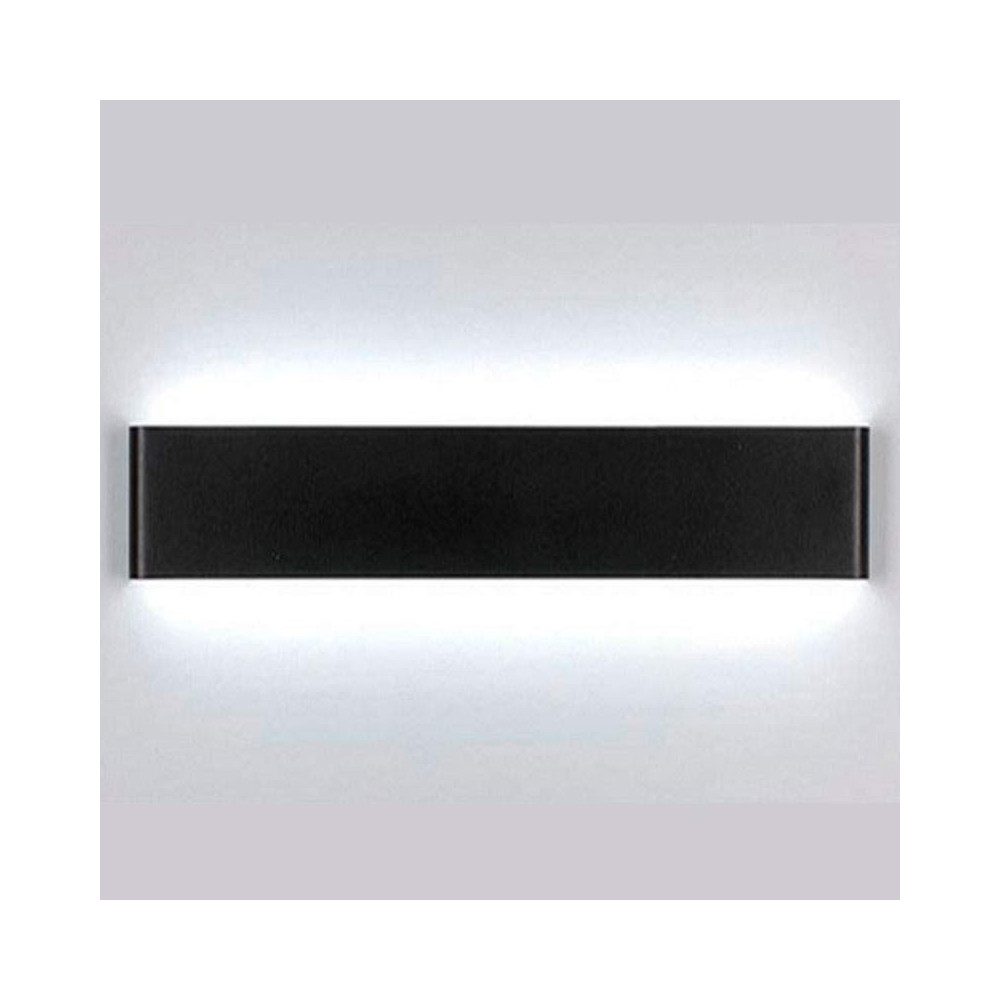 Aplique Pared LED 8W-18W-24W ACERO-NEGRO