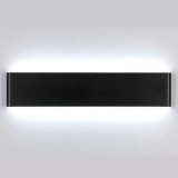 Aplique Pared LED 8W-18W-24W ACERO-NEGRO