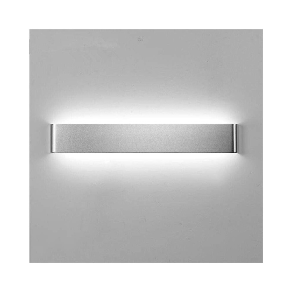 Aplique Pared LED 8W-18W-24W ACERO-NEGRO