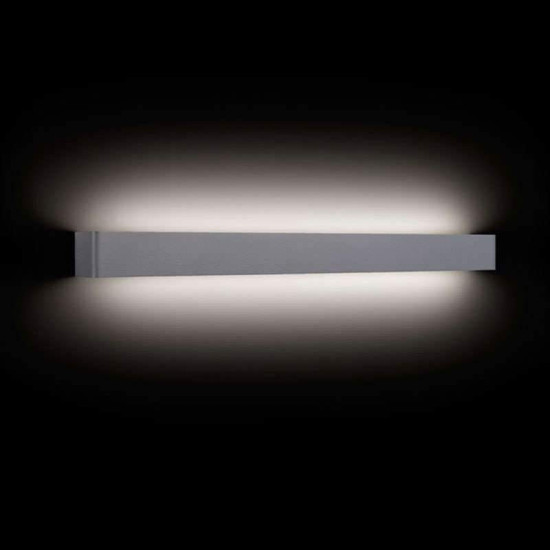 Aplique Pared LED 8W-18W-24W ACERO-NEGRO