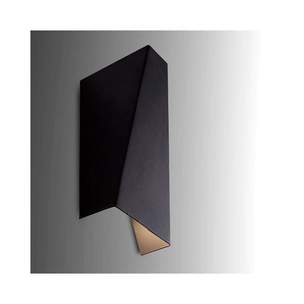 Aplique Pared LED 12W Blanco-Negro