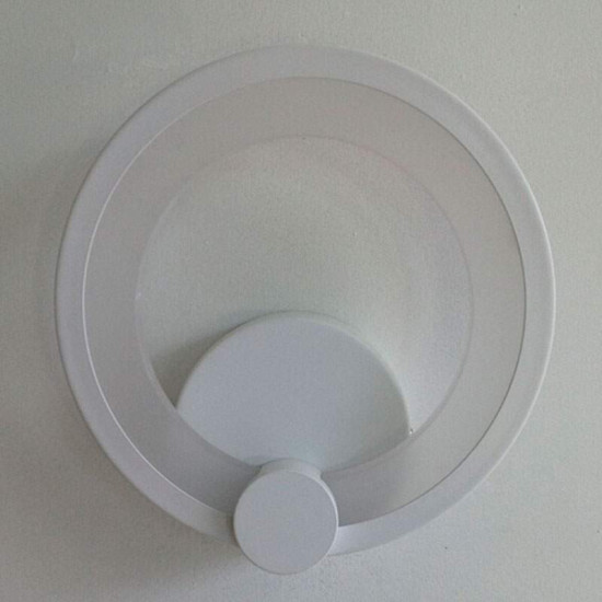 Aplique Pared LED 12W Redondo Blanco
