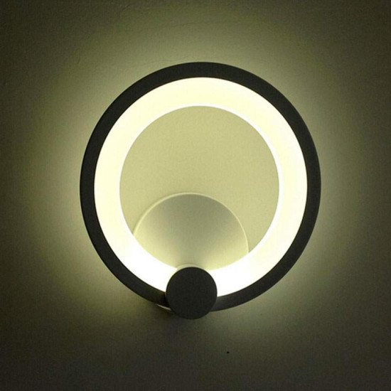 Aplique Pared LED 12W Redondo Blanco