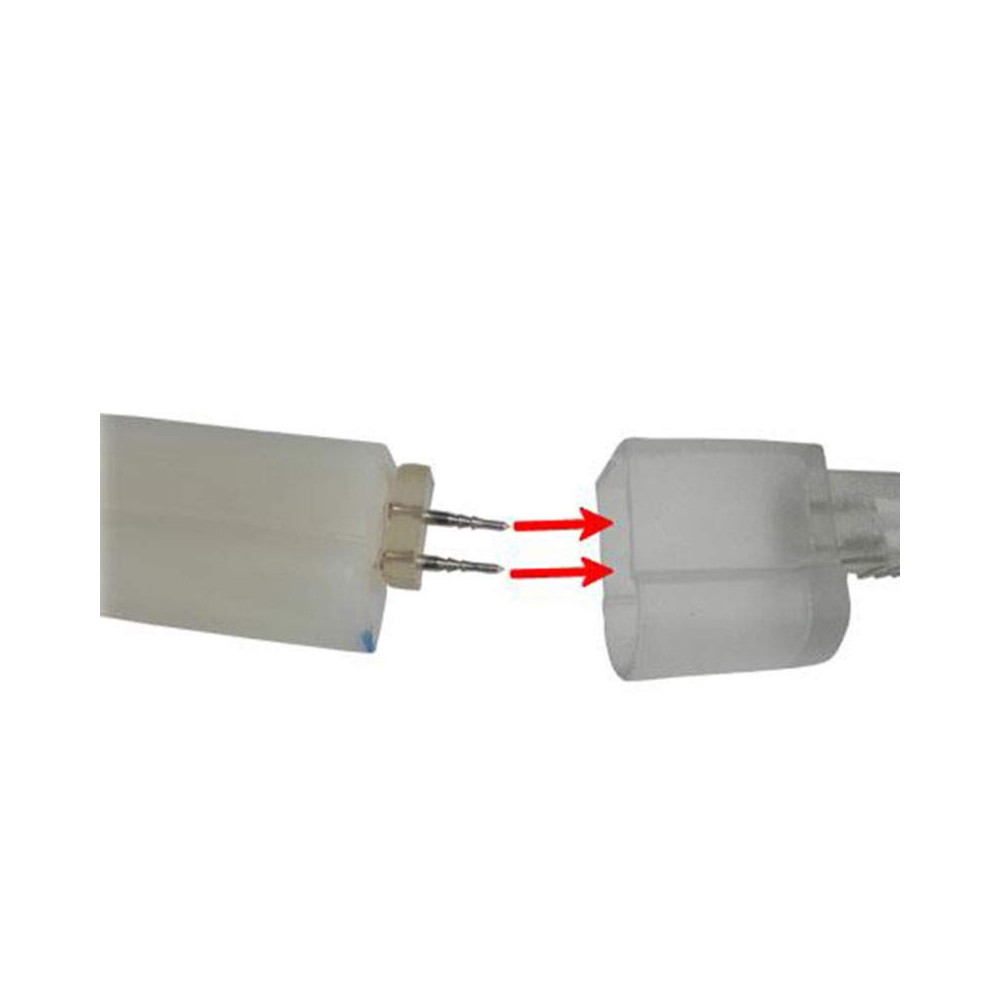 Enchufe para tira LED Flex NEON 230V