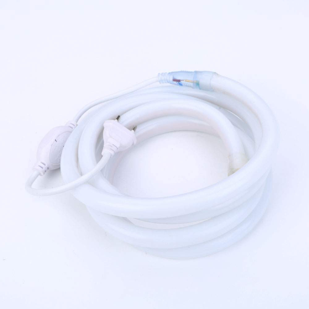 Tira LED Neon Flex Circular 360º 12W/m 230V BLANCO