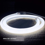 Tira LED Neon Flex Circular 360º 12W/m 230V BLANCO