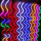 Tira LED Neon Flex Circular 360º 12W/m 230V Azul