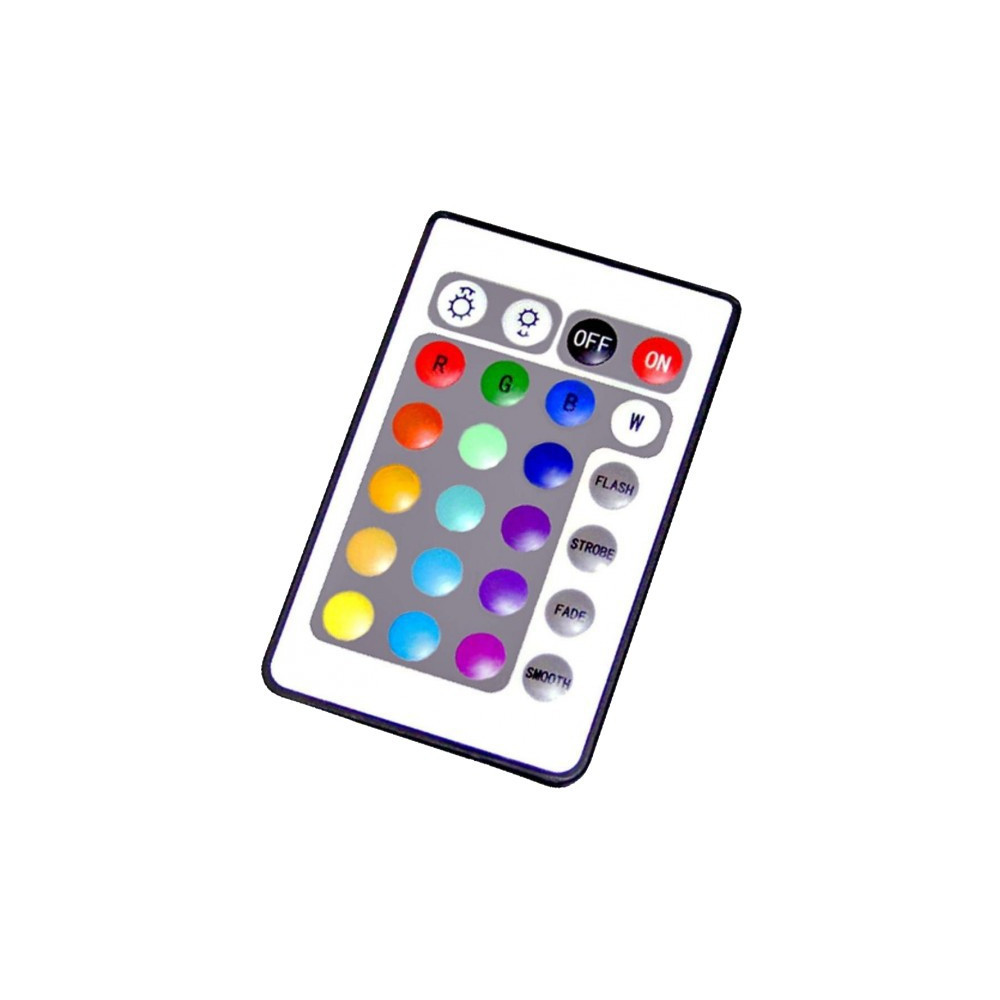Controlador RGB infrarrojos 24 teclas 72W