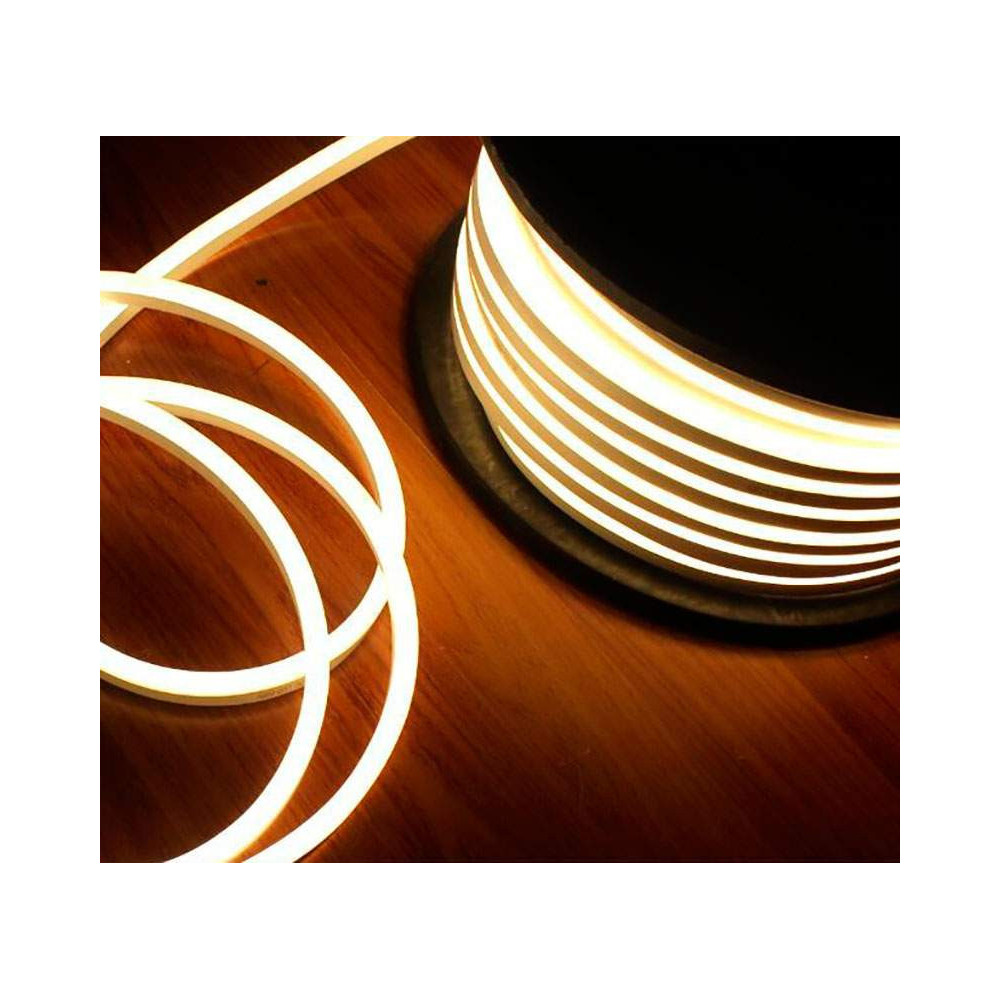 Tira LED Neon Flex 10 W/m 230V BLANCO Calido