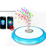 Plafón LED Músical con Altavoz 24W Azul