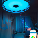 Plafón LED Músical con Altavoz 24W Blanco