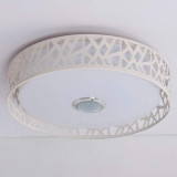 Plafón LED Músical con Altavoz 24W Blanco