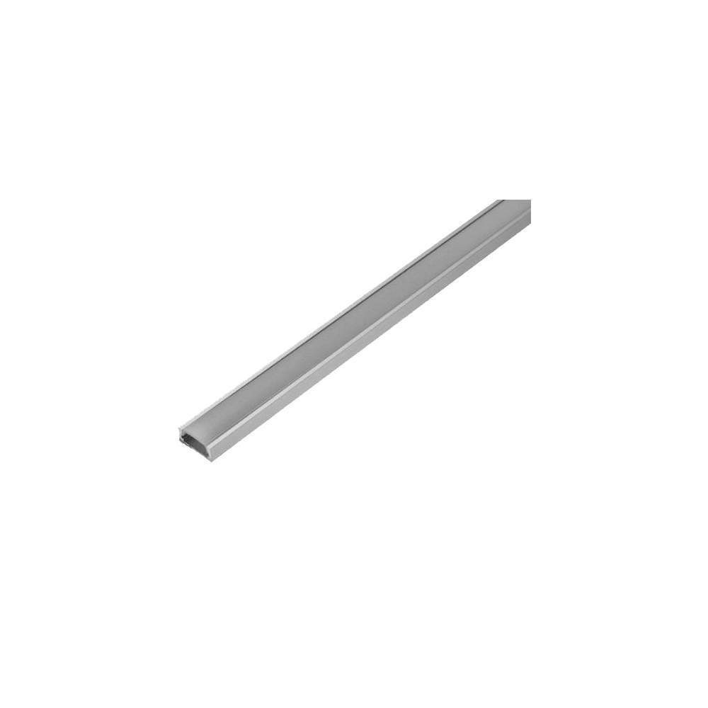 Perfil Aluminio superficie 2 metros Tira LED