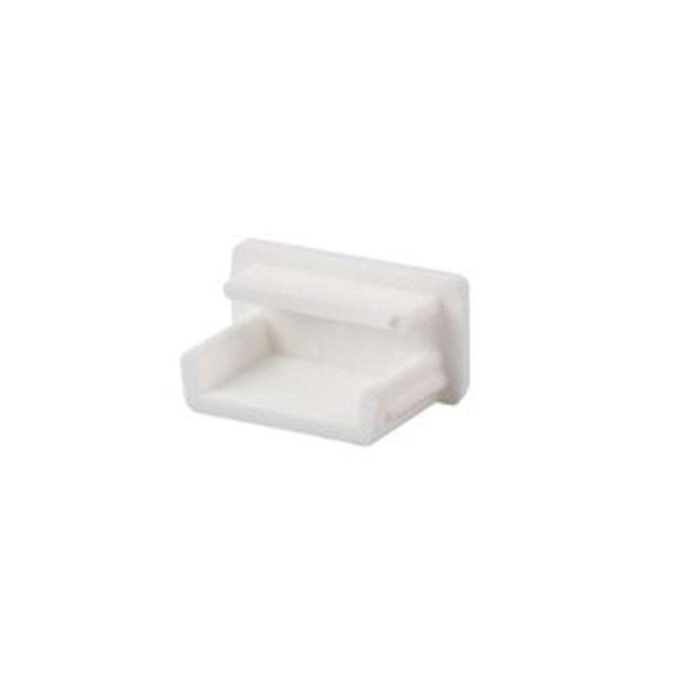Perfil Blanco  Aluminio superficie  1 Metro Tira LED