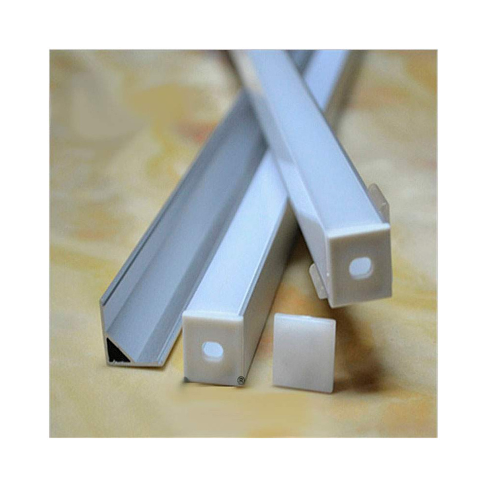 Perfil de Aluminio Tira LED Esquinas 1 Metro