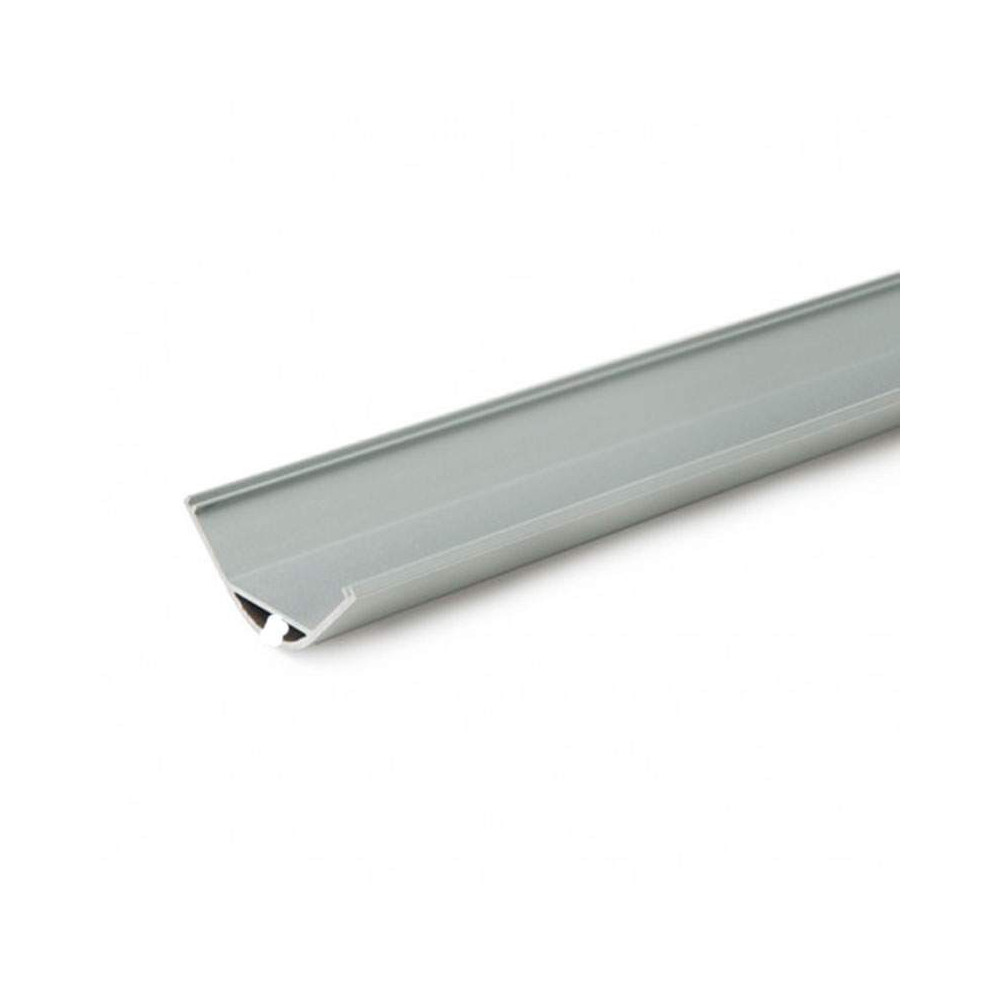 Perfil Aluminio Tira LED Esquinas o Suspension 1 Metro