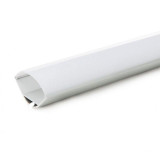 Perfil Aluminio Tira LED Esquinas o Suspension 1 Metro