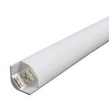 Perfil Aluminio Tira LED Esquinas o Suspension 1 Metro