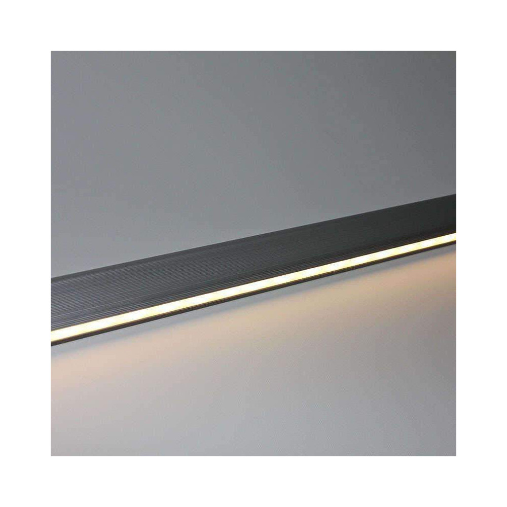 Perfil Aluminio Barra Armarios Ovalada 1 Metro Tira LED