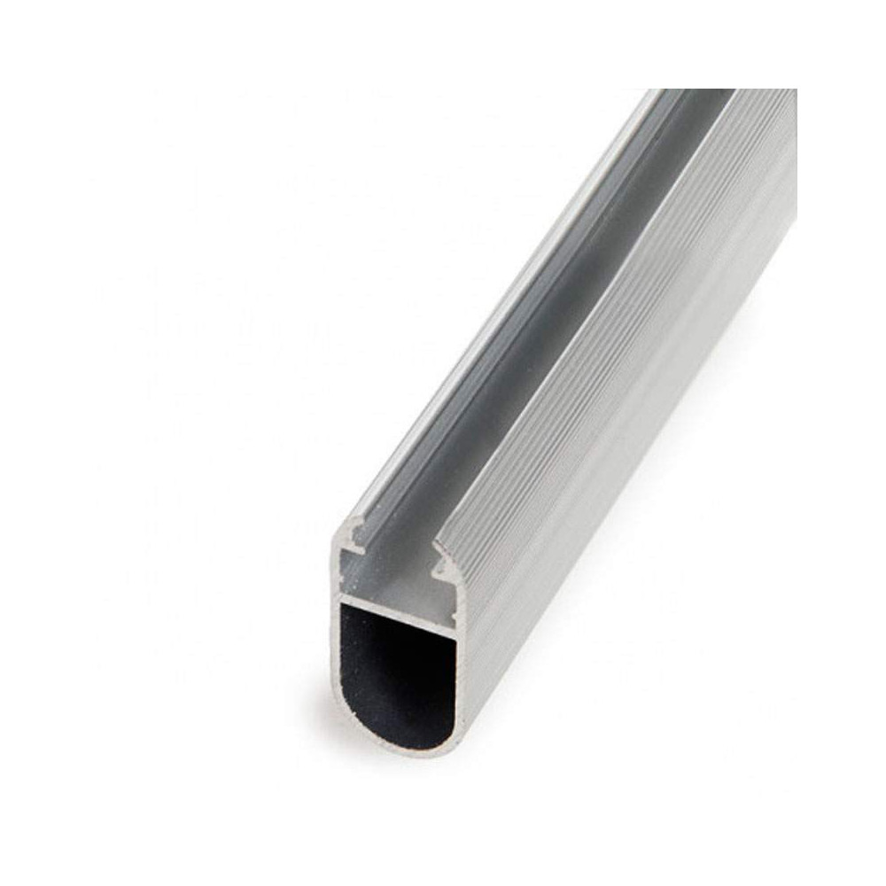 Perfil Aluminio Barra Armarios Ovalada 1 Metro Tira LED