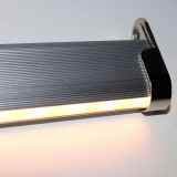 Perfil Aluminio Barra Armarios Ovalada 1 Metro Tira LED
