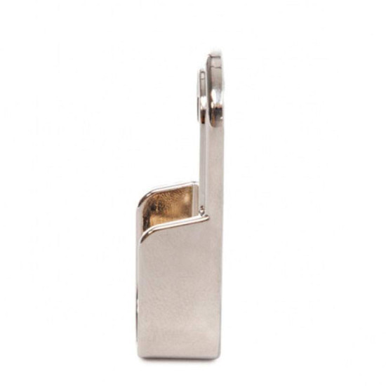 Kit soportes para perfil Aluminio Barra Armarios Ovalada