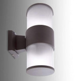 Aplique Pared Exterior E27 Gris-Negro IP65