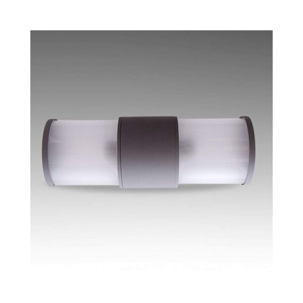 Aplique Pared Exterior E27 Gris-Negro IP65