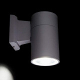 Aplique Pared Exterior GU10 Gris-Negro IP65
