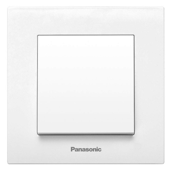 Interruptor Panasonic Karre 10A Blanco Empotrable