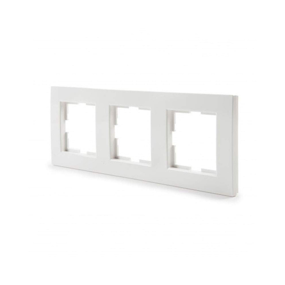 Marco de 3 elementos Blanco Panasonic Karre