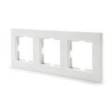 Marco de 3 elementos Blanco Panasonic Karre