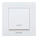 Interruptor Luminoso Panasonic Karre 10A Blanco Empotrable