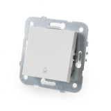 Pulsador Panasonic Karre 10A Blanco Empotrable