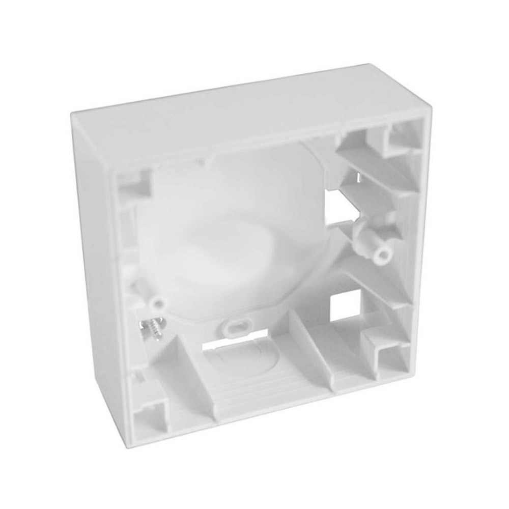 Caja superficie de 1 elemento Blanco Panasonic Karre