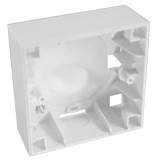 Caja superficie de 1 elemento Blanco Panasonic Karre