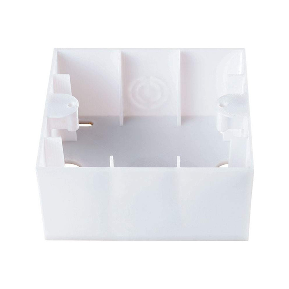 Caja superficie de 1 elemento Blanco Panasonic Karre