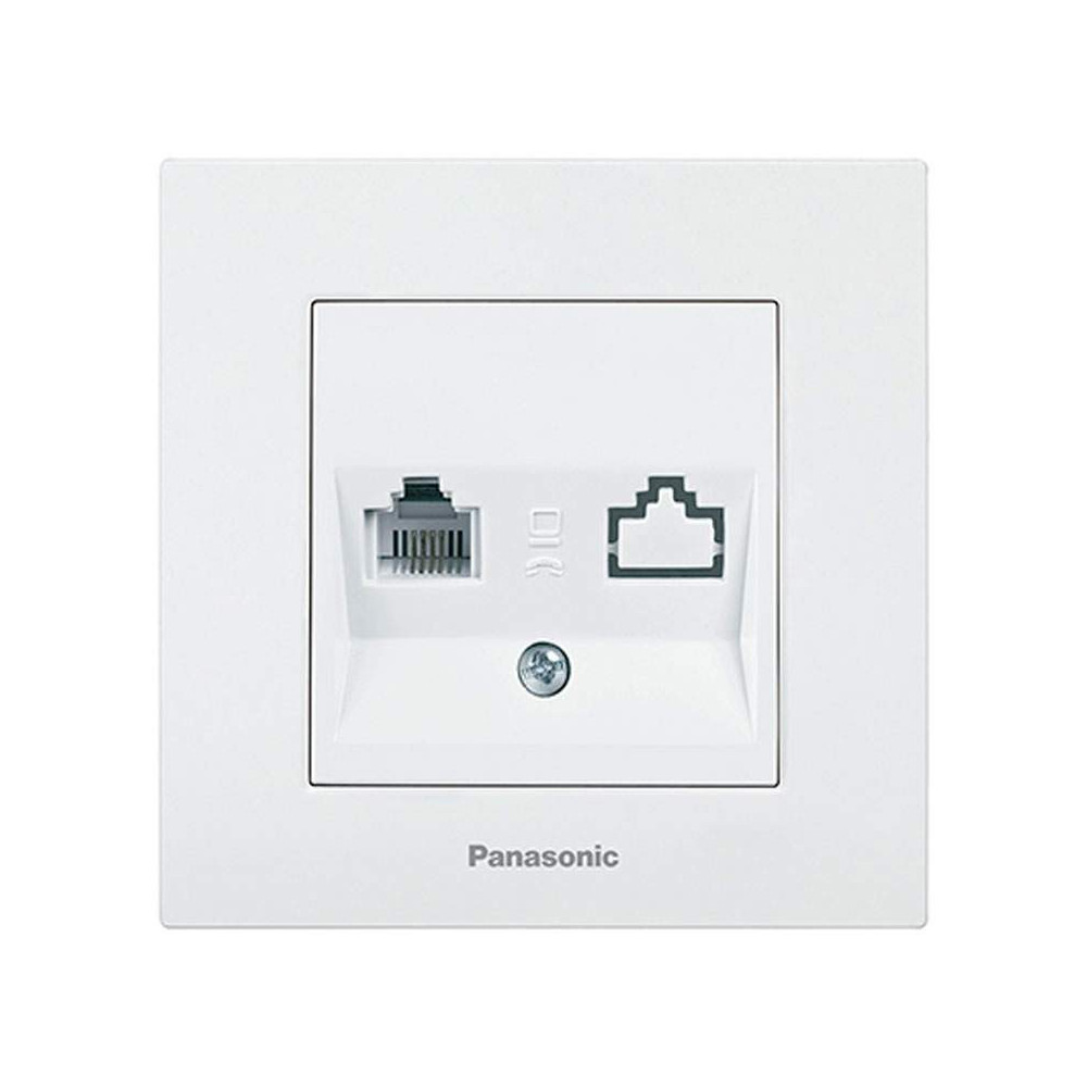 Toma Datos Panasonic Karre 10A Blanco Empotrable