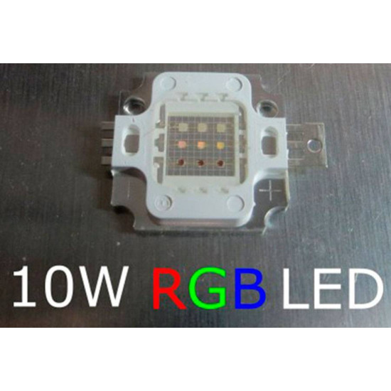 CHIP LED RGB 10W 