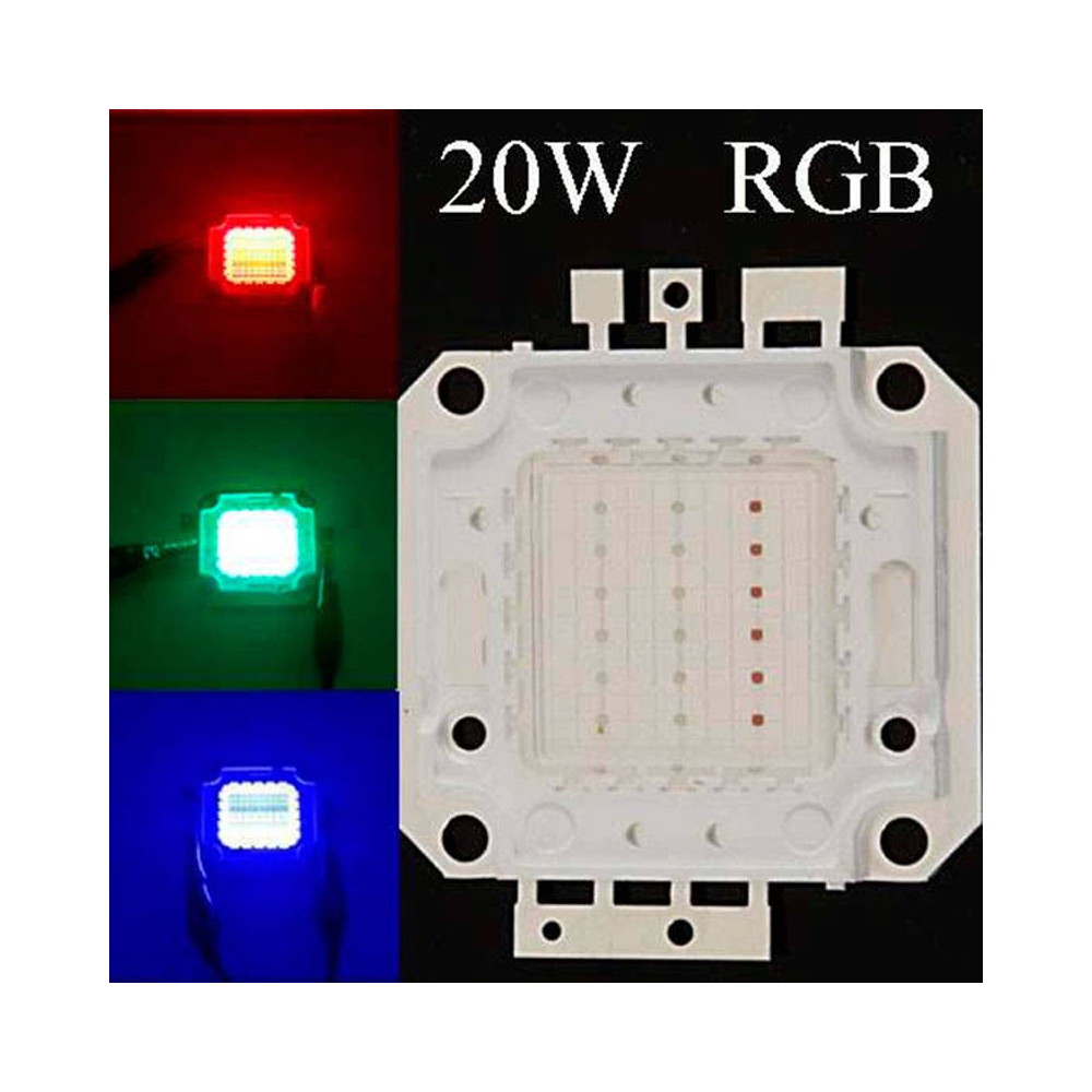 CHIP LED RGB 20W 