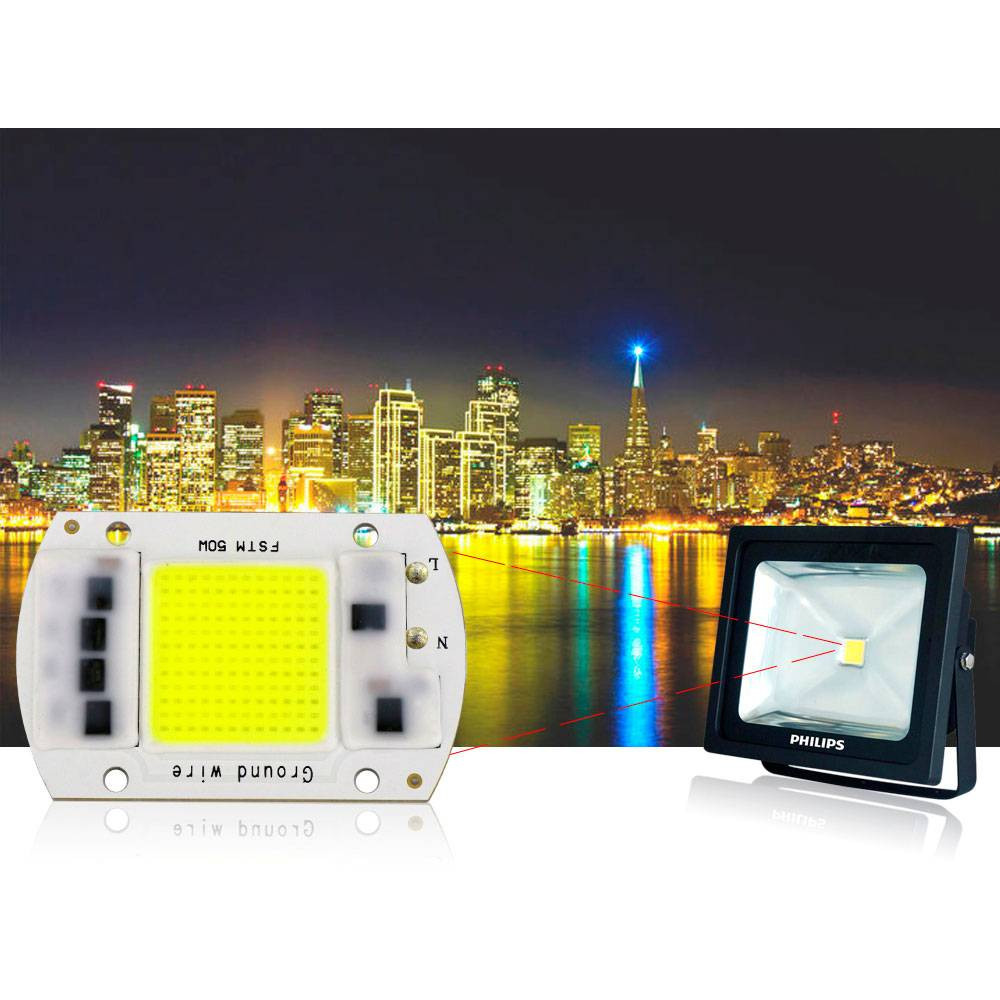 Chip LED Cob 30W a 230V
