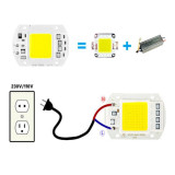 Chip LED Cob 50W a 230V