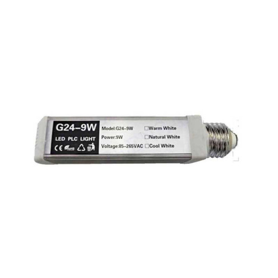 Bombilla E27 9W LED Downlight PL 230V