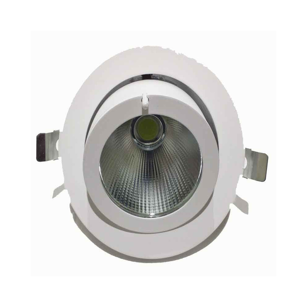 Foco Basculante Redondo LED COB 12W