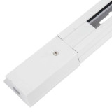 Carril monofásico para focos Led de 2 metros Blanco